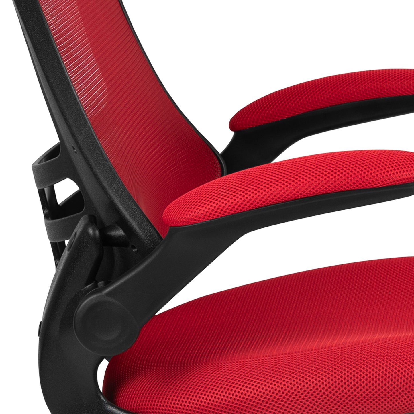 Mesh Ergonomic Red Chair