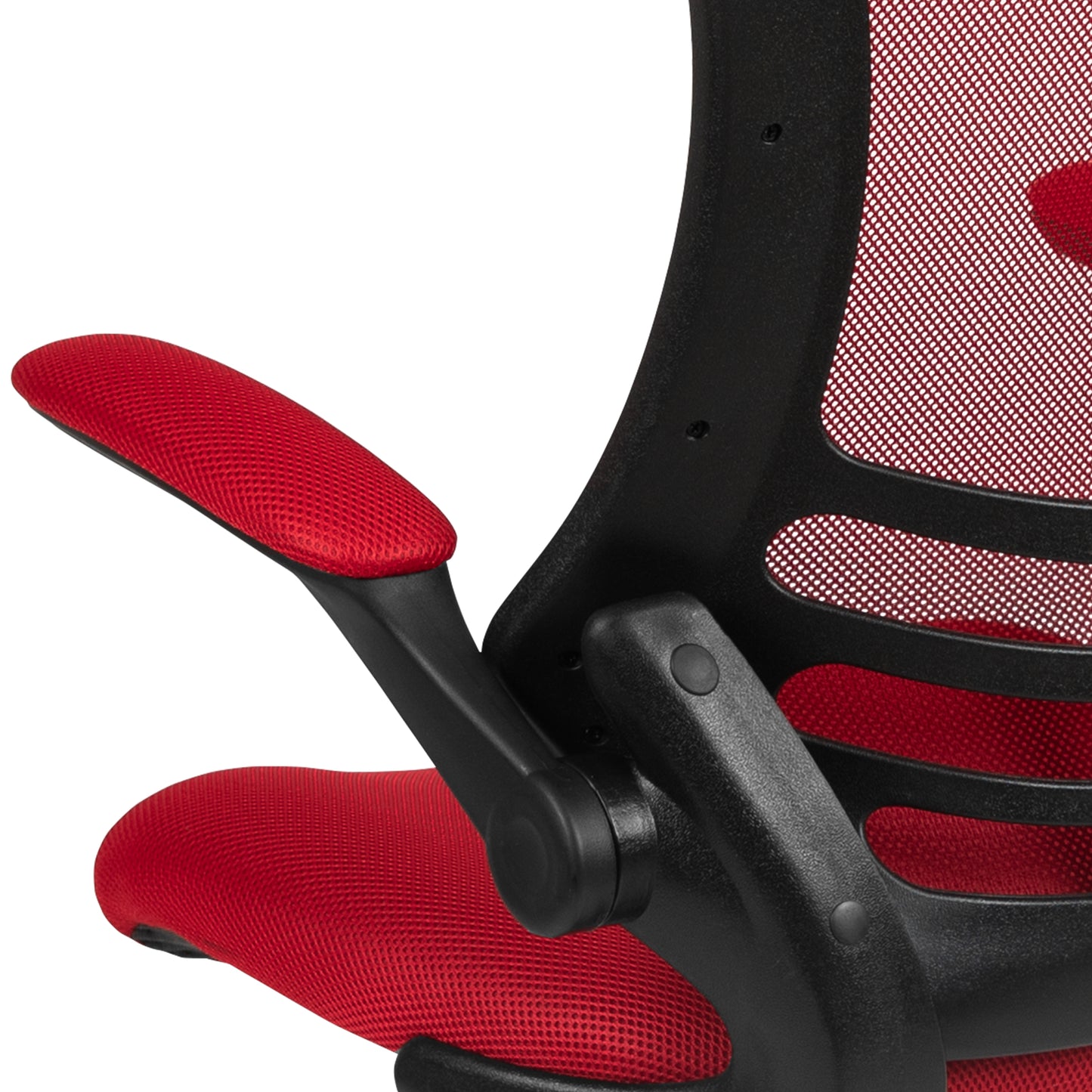 Mesh Ergonomic Red Chair