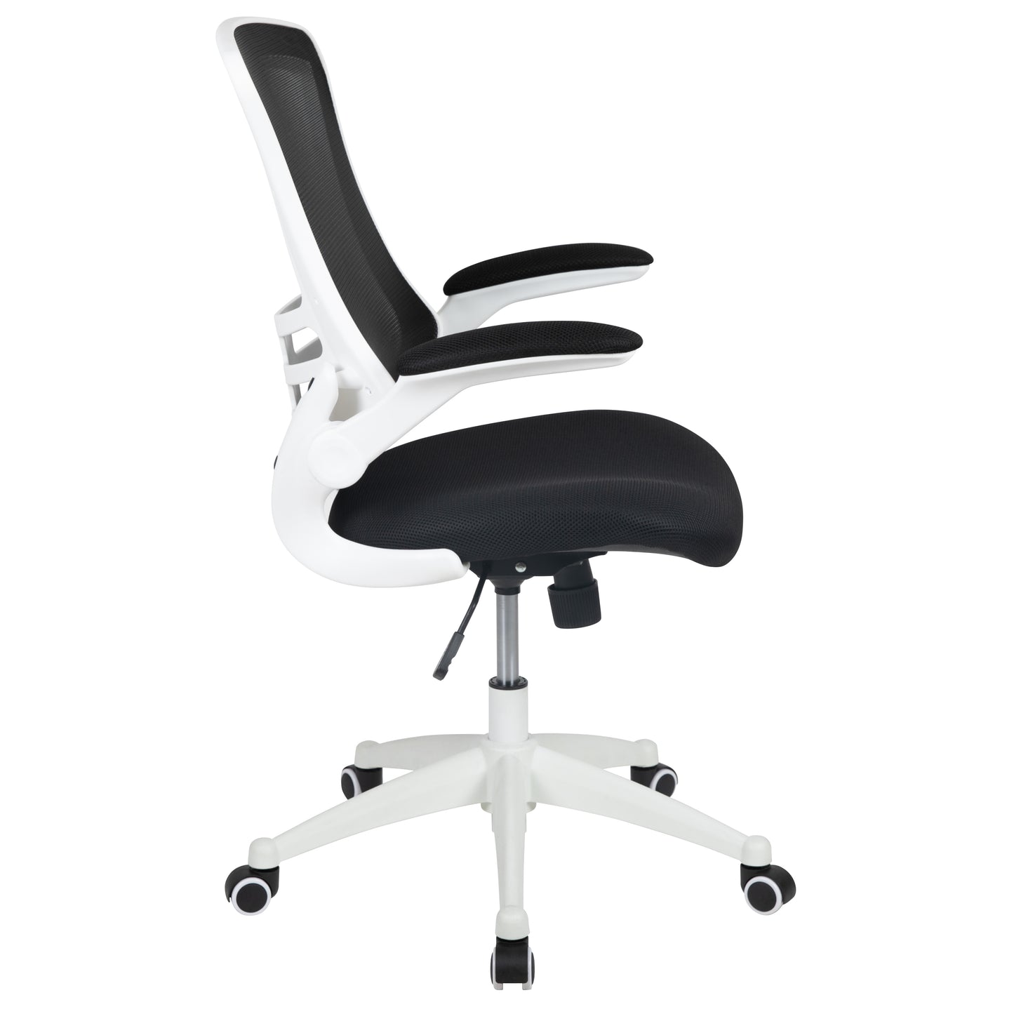 Mesh Ergonomic White and Black Chair