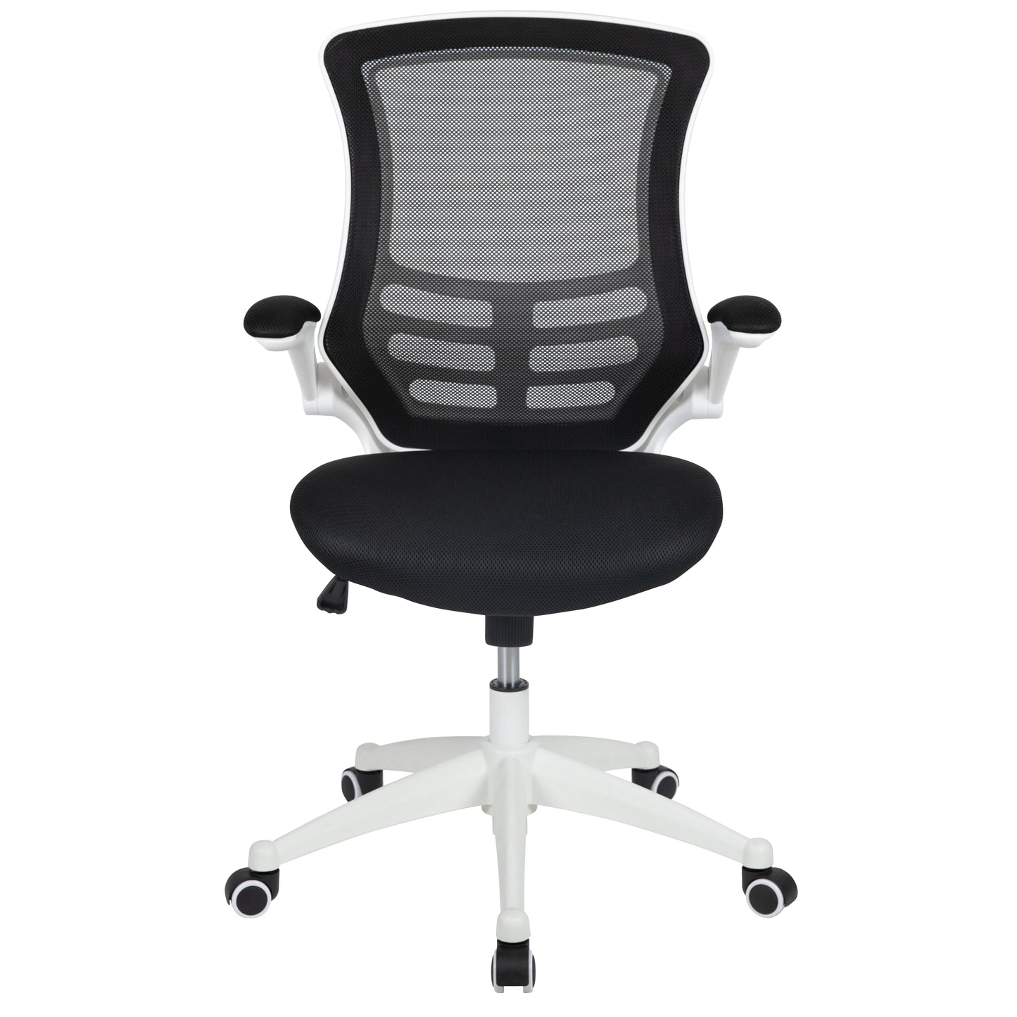 Mesh Ergonomic White and Black Chair