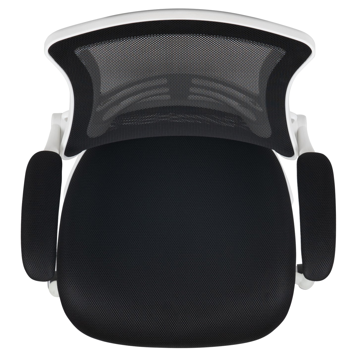 Mesh Ergonomic White and Black Chair