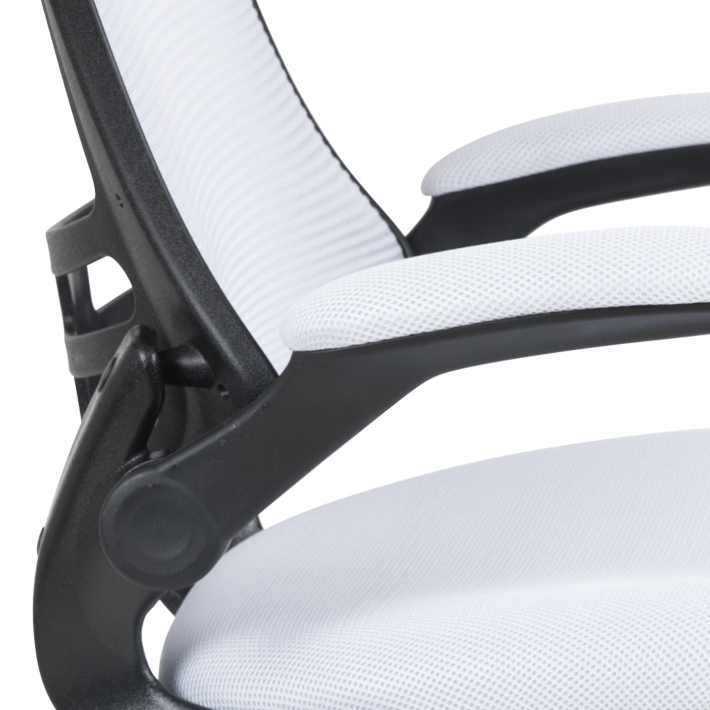 Mesh Ergonomic Black and White Chair