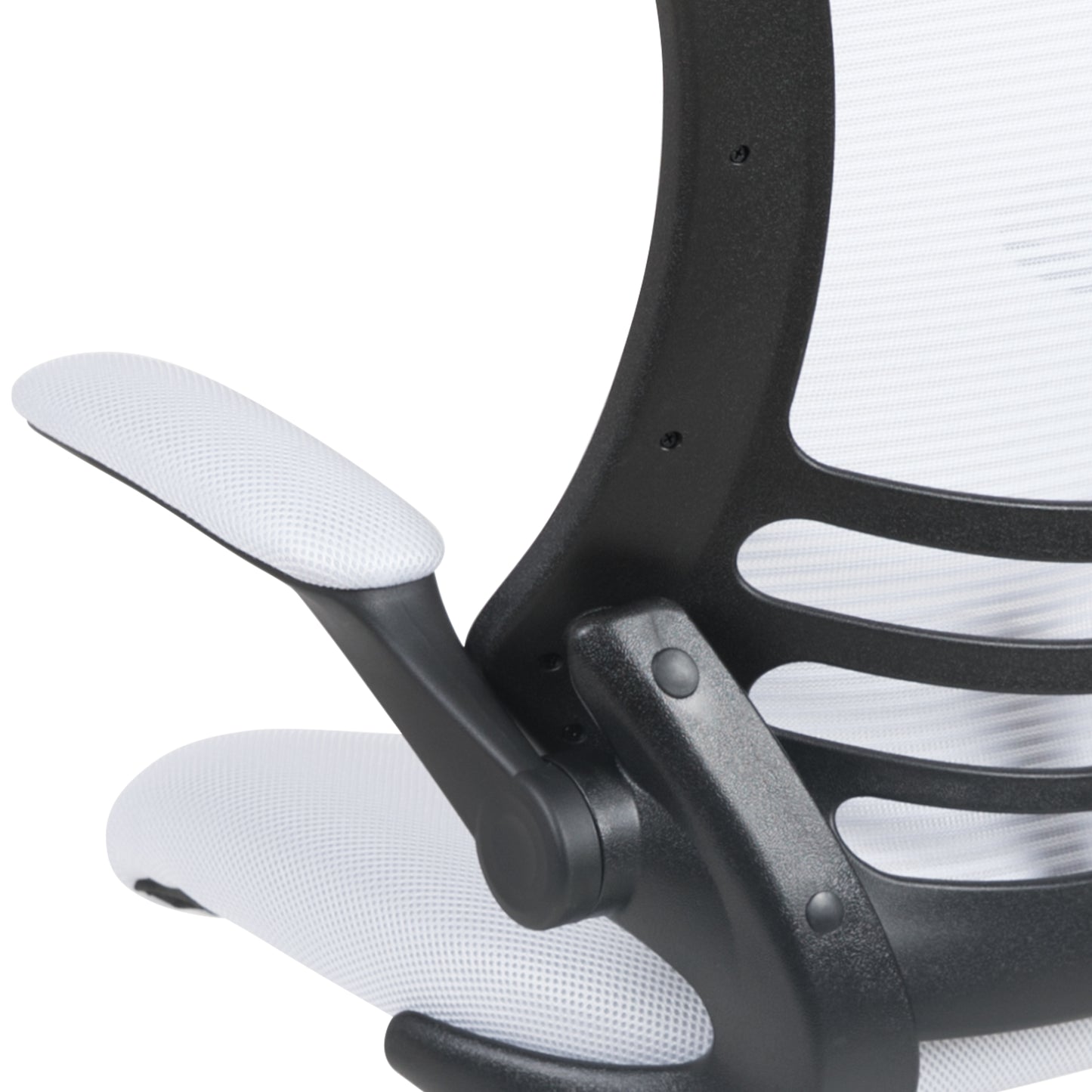 Mesh Ergonomic Black and White Chair