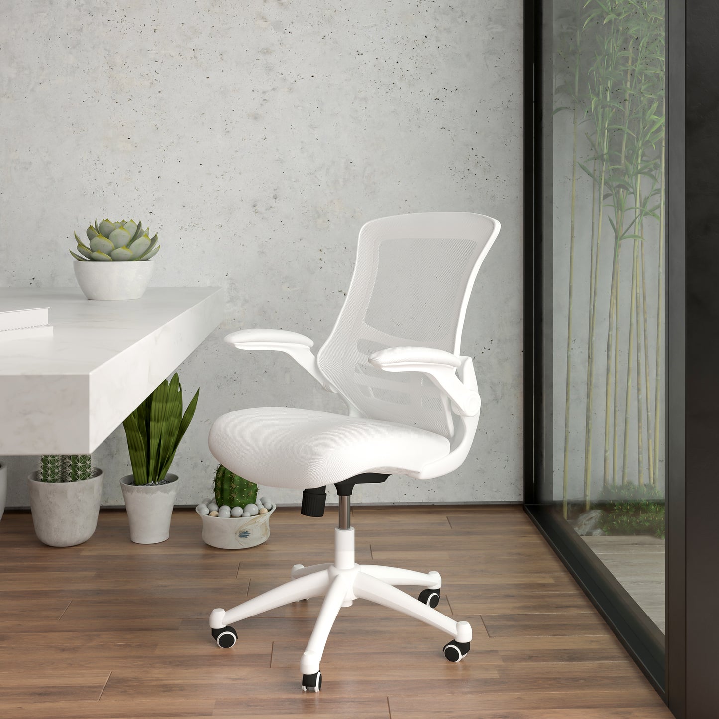 Mesh Ergonomic White Chair