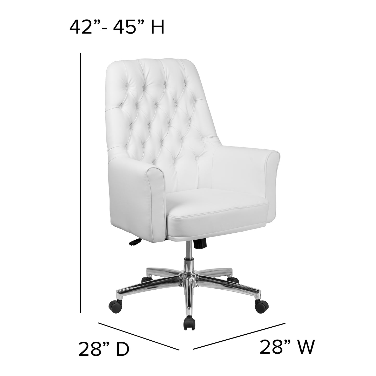 Tufted Leather Executive Chair