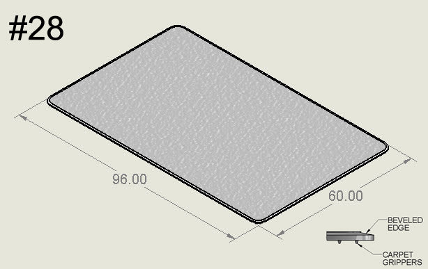 60" x 96"