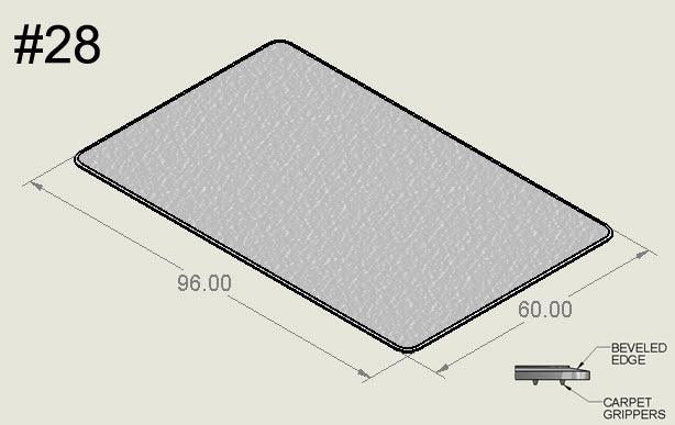 60" x 96" - Bison Mat