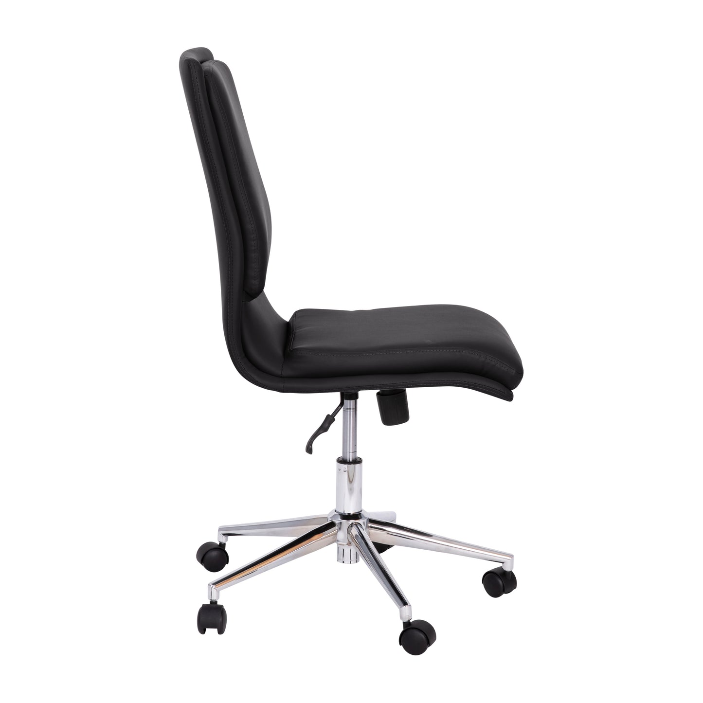 Mid-Back Armless Office Chair