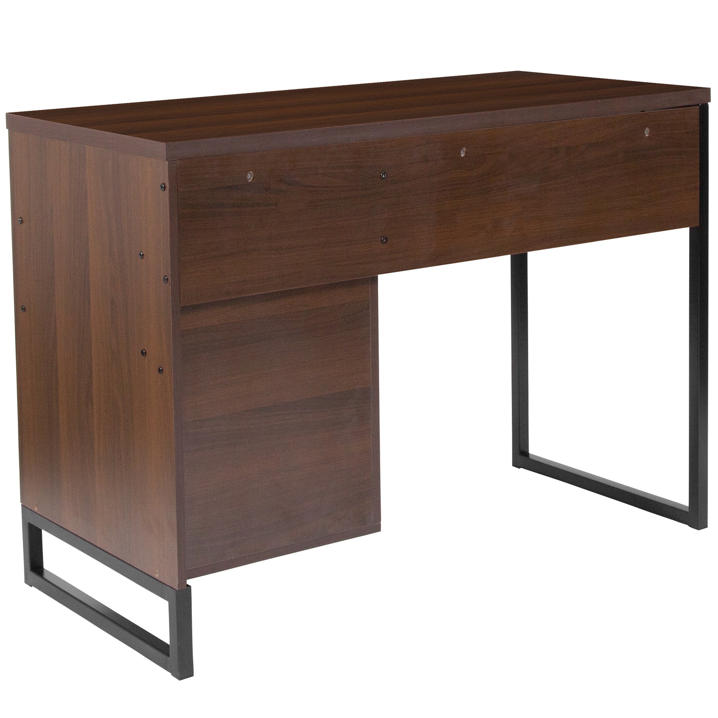 Rustic Wood Computer Desk
