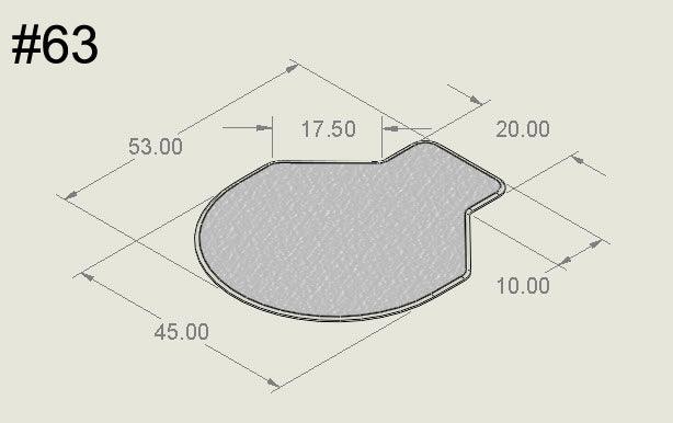 45" x 53" with 10" x 20" Lip - Bison Mat