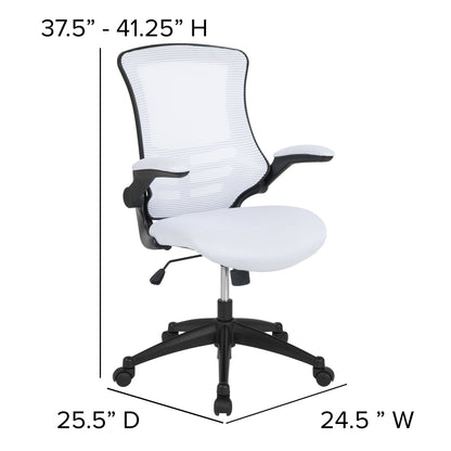 Mesh Ergonomic Black and White Chair