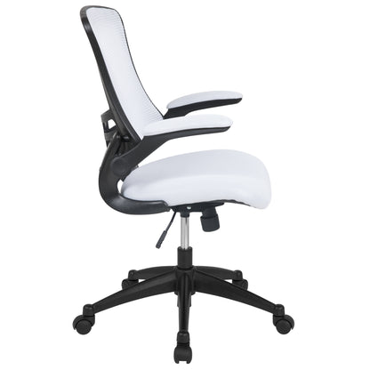 Mesh Ergonomic Black and White Chair