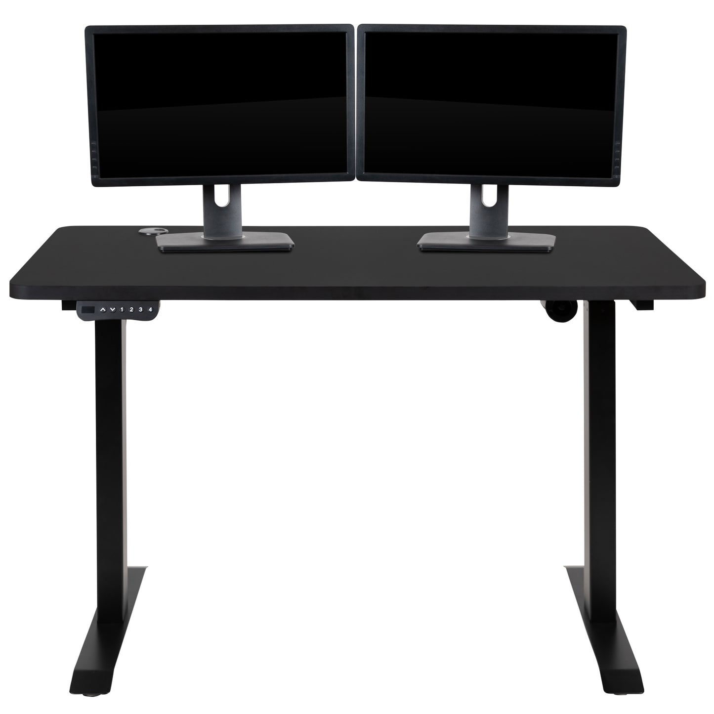 Adjustable Desk with Ergonomic Office Chair