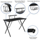 Optis Gaming Desk with Red Chair