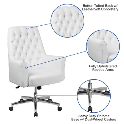 Tufted Leather Executive Chair