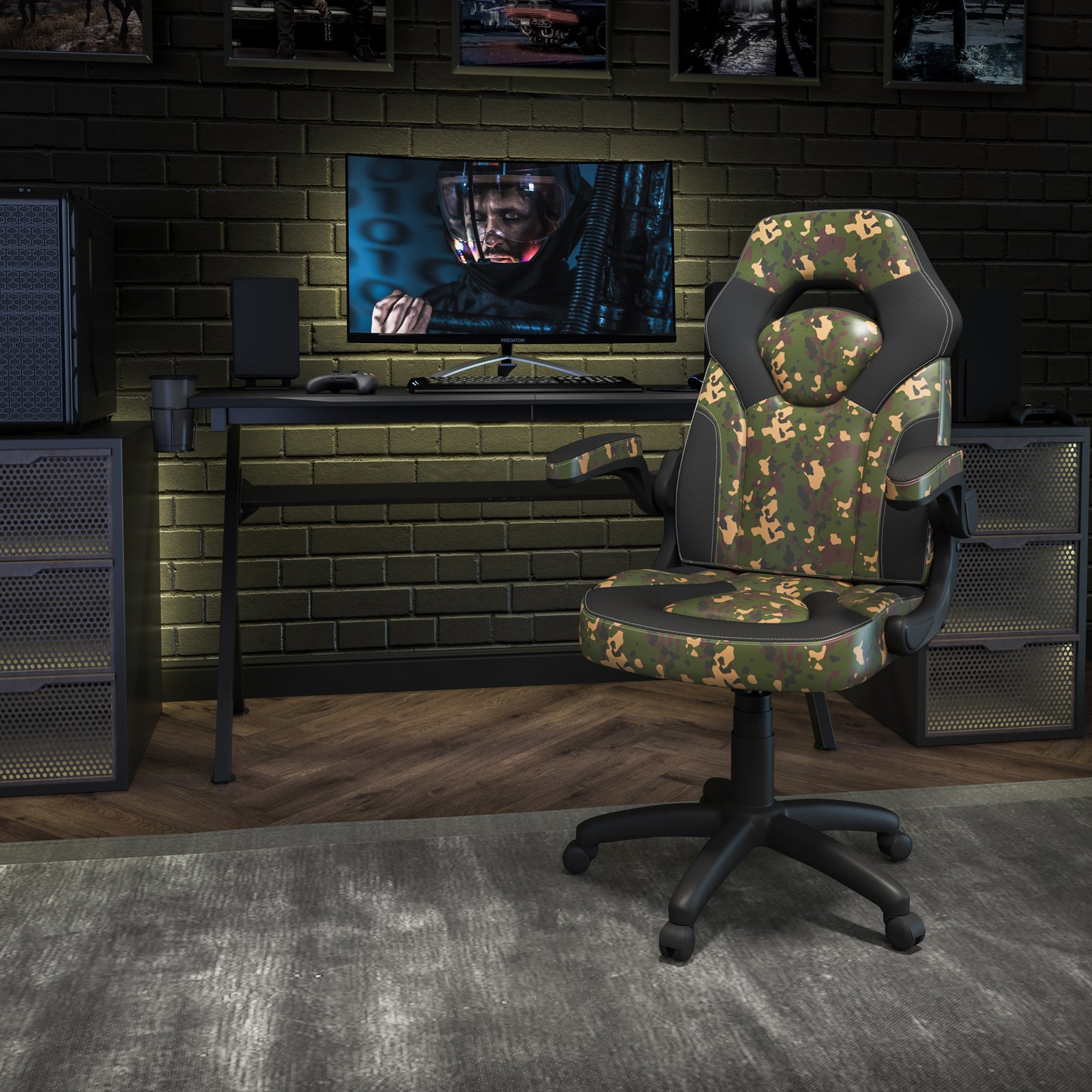Gaming Chair - Camouflage
