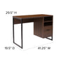 Rustic Wood Computer Desk