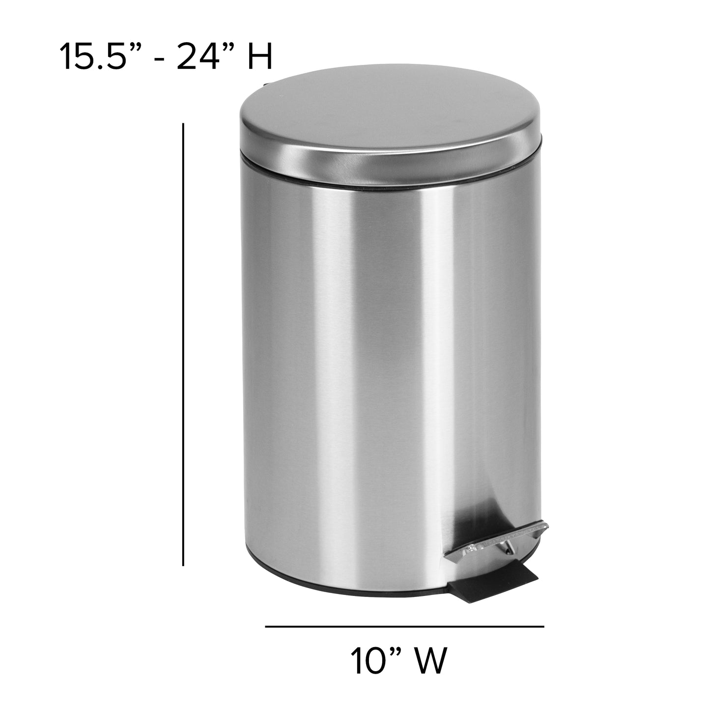 Stainless Steel Trash Can